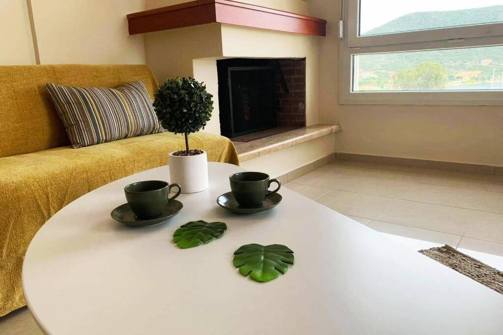 Port View House-Comfy Family Apartment-Panoramic View Néa Péramos Exterior foto